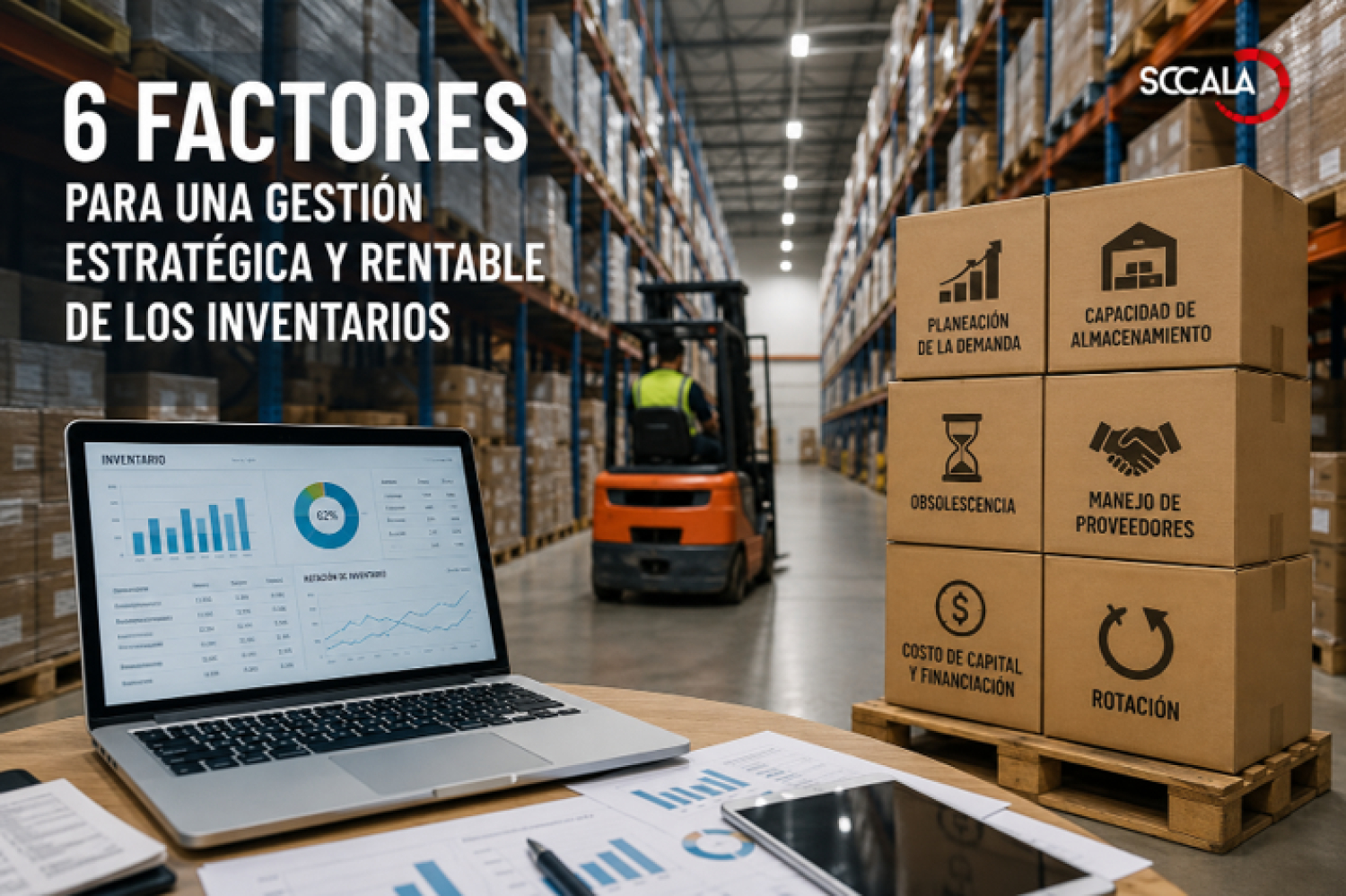 6 Factores para una gesti&oacute;n estrat&eacute;gica y rentable de los inventarios