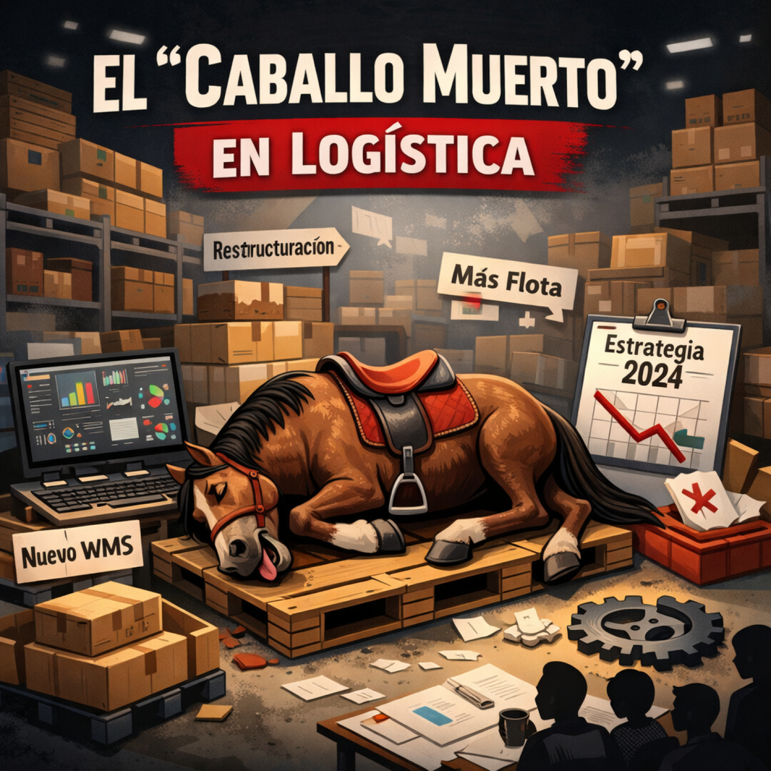 &iquest;Aplica la Teor&iacute;a del Caballo Muerto en el Mundo de la Log&iacute;stica?